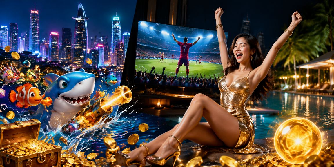 Game bắn cá cá cược với hình ảnh neon tại g100