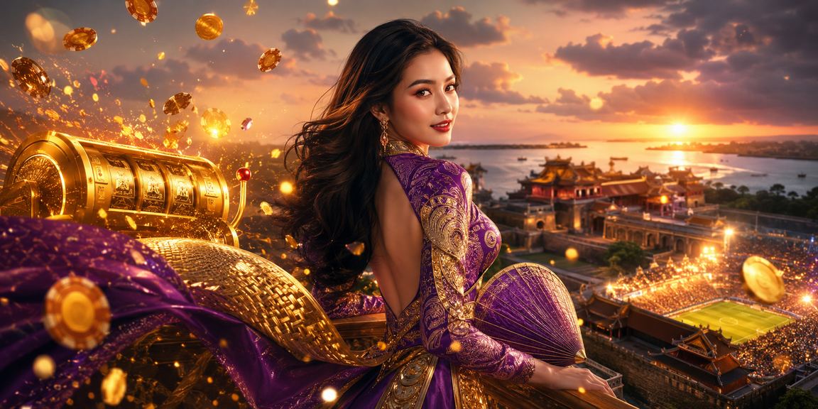 Màn hình trò chơi slots tại g100 – cảm hứng từ Huế và văn hóa Việt Nam