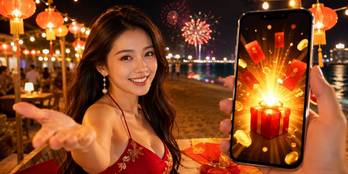 Người chơi tại chợ đêm Vũng Tàu nhận phong bì đỏ khuyến mãi khi thử game mới trên g100